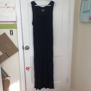 Navy maxi dress